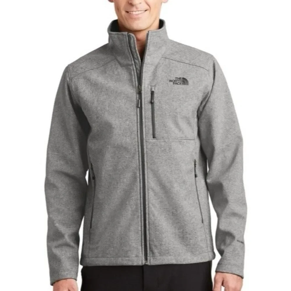 The North Face Men's Gray Apex Bionic 2 Softshell Jacket